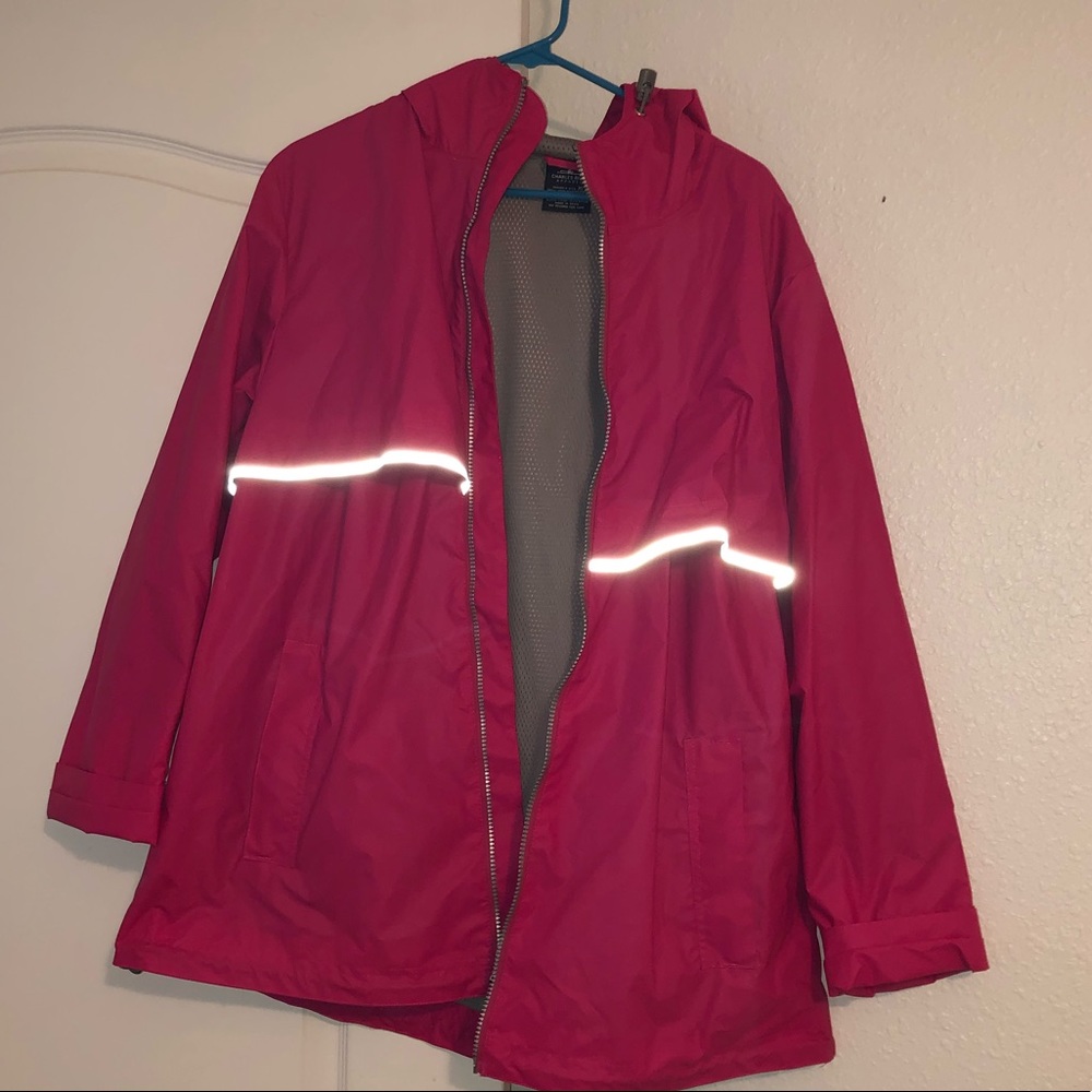 XL pink Rain Jacket